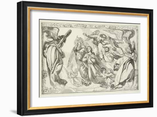 Illustration for the Pilgrim's Progress-Henry Courtney Selous-Framed Giclee Print