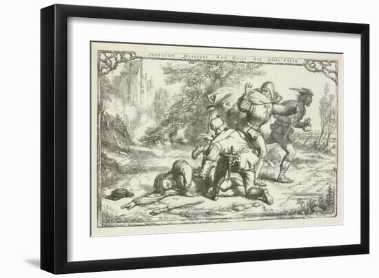 Illustration for the Pilgrim's Progress-Henry Courtney Selous-Framed Giclee Print