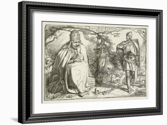 Illustration for the Pilgrim's Progress-Henry Courtney Selous-Framed Giclee Print