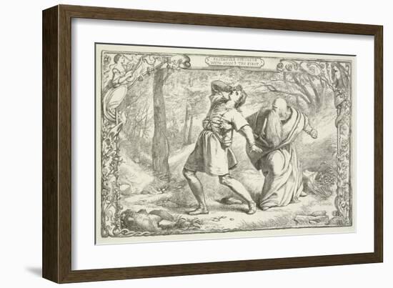 Illustration for the Pilgrim's Progress-Henry Courtney Selous-Framed Giclee Print