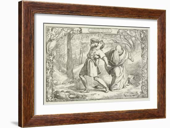 Illustration for the Pilgrim's Progress-Henry Courtney Selous-Framed Giclee Print