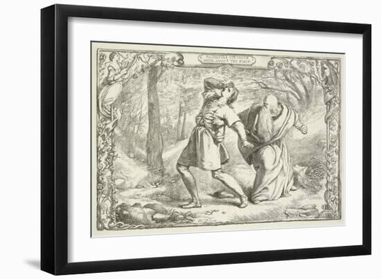 Illustration for the Pilgrim's Progress-Henry Courtney Selous-Framed Giclee Print