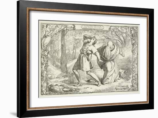 Illustration for the Pilgrim's Progress-Henry Courtney Selous-Framed Giclee Print