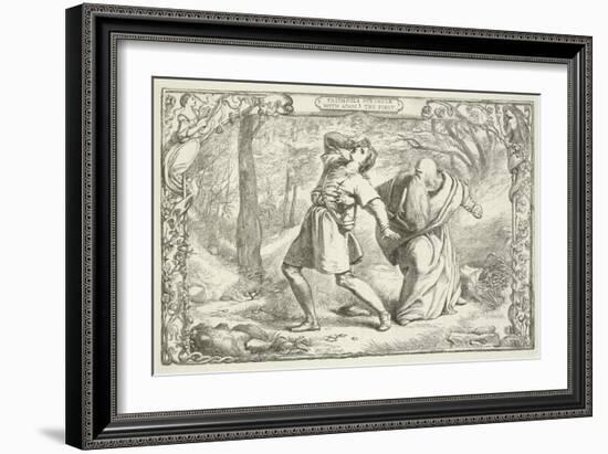 Illustration for the Pilgrim's Progress-Henry Courtney Selous-Framed Giclee Print