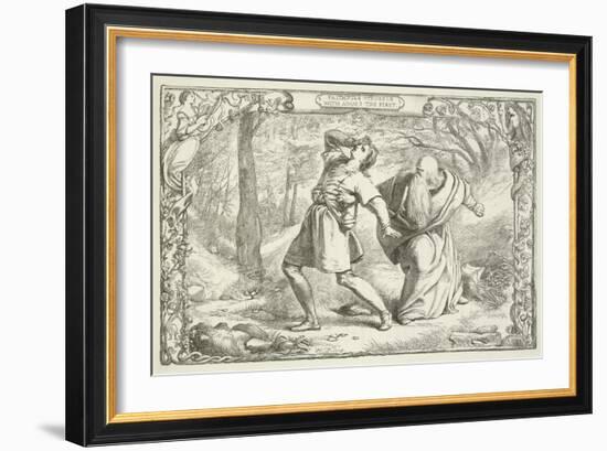 Illustration for the Pilgrim's Progress-Henry Courtney Selous-Framed Giclee Print