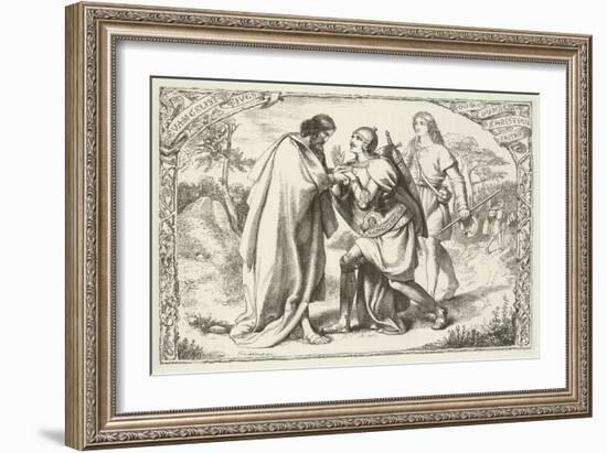 Illustration for the Pilgrim's Progress-Henry Courtney Selous-Framed Giclee Print