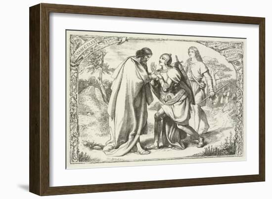 Illustration for the Pilgrim's Progress-Henry Courtney Selous-Framed Giclee Print