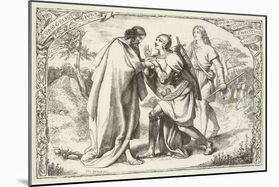 Illustration for the Pilgrim's Progress-Henry Courtney Selous-Mounted Giclee Print