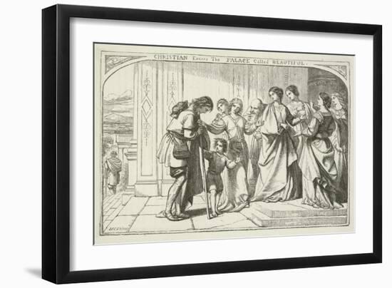 Illustration for the Pilgrim's Progress-Henry Courtney Selous-Framed Giclee Print