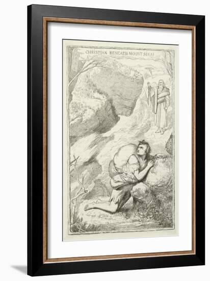 Illustration for the Pilgrim's Progress-Henry Courtney Selous-Framed Giclee Print