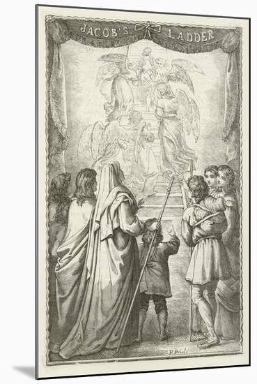 Illustration for the Pilgrim's Progress-null-Mounted Giclee Print