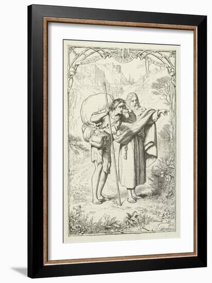 Illustration for the Pilgrim's Progress-Henry Courtney Selous-Framed Giclee Print