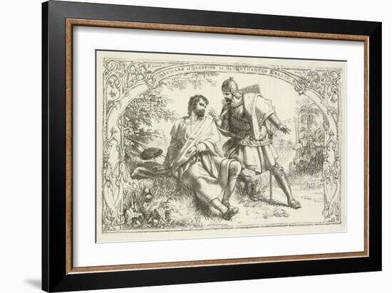 Illustration for the Pilgrim's Progress-Henry Courtney Selous-Framed Giclee Print