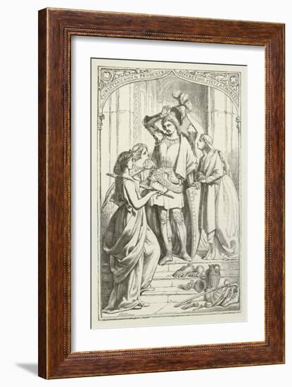 Illustration for the Pilgrim's Progress-Henry Courtney Selous-Framed Giclee Print