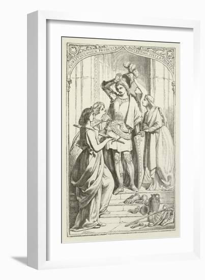 Illustration for the Pilgrim's Progress-Henry Courtney Selous-Framed Giclee Print