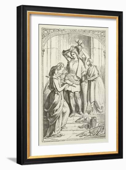 Illustration for the Pilgrim's Progress-Henry Courtney Selous-Framed Giclee Print