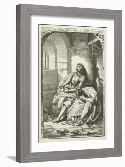 Illustration for the Pilgrim's Progress-Henry Courtney Selous-Framed Giclee Print