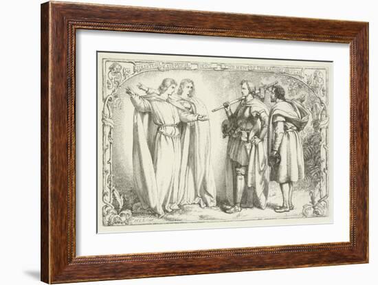 Illustration for the Pilgrim's Progress-Henry Courtney Selous-Framed Giclee Print