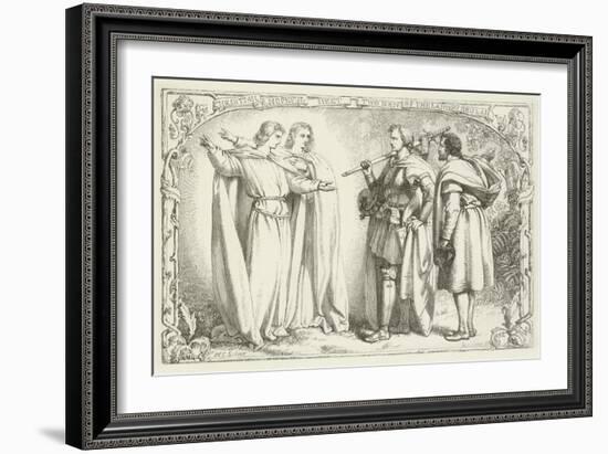 Illustration for the Pilgrim's Progress-Henry Courtney Selous-Framed Giclee Print