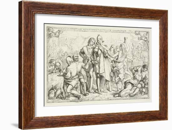 Illustration for the Pilgrim's Progress-Henry Courtney Selous-Framed Giclee Print