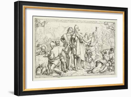 Illustration for the Pilgrim's Progress-Henry Courtney Selous-Framed Giclee Print