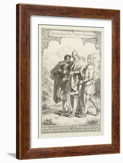 Illustration for the Pilgrim's Progress-Henry Courtney Selous-Framed Giclee Print