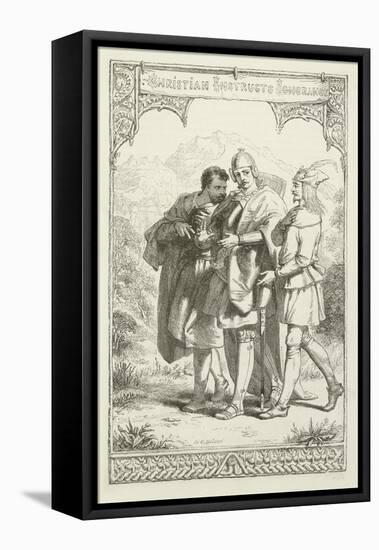 Illustration for the Pilgrim's Progress-Henry Courtney Selous-Framed Premier Image Canvas