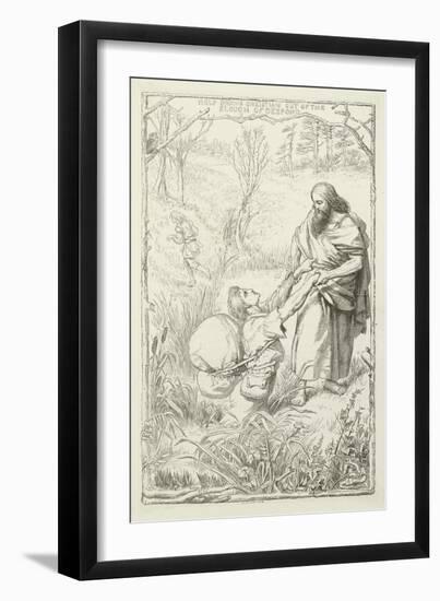 Illustration for the Pilgrim's Progress-Henry Courtney Selous-Framed Giclee Print