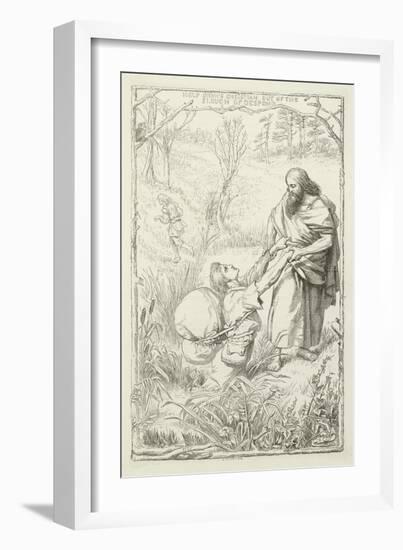 Illustration for the Pilgrim's Progress-Henry Courtney Selous-Framed Giclee Print