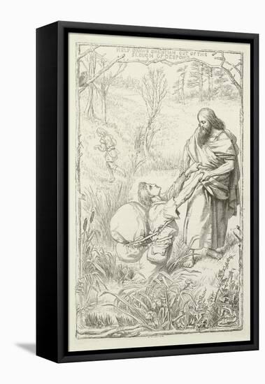 Illustration for the Pilgrim's Progress-Henry Courtney Selous-Framed Premier Image Canvas