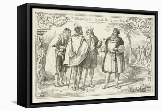 Illustration for the Pilgrim's Progress-Henry Courtney Selous-Framed Premier Image Canvas