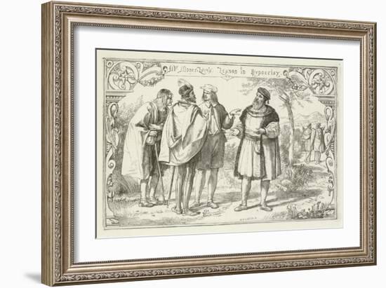 Illustration for the Pilgrim's Progress-Henry Courtney Selous-Framed Giclee Print