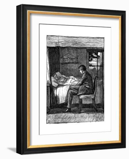 Illustration for the Poem Last Words by Owen Meredith, 1860-John Everett Millais-Framed Giclee Print