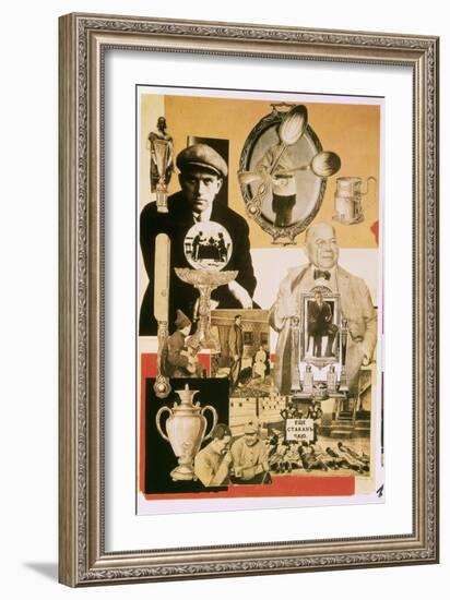 Illustration For the Poem Pro Eto, by Vladimir Mayakovsky-Alexander Rodchenko-Framed Giclee Print