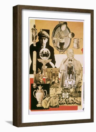 Illustration For the Poem Pro Eto, by Vladimir Mayakovsky-Alexander Rodchenko-Framed Giclee Print