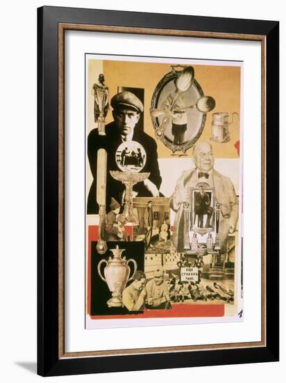 Illustration For the Poem Pro Eto, by Vladimir Mayakovsky-Alexander Rodchenko-Framed Giclee Print