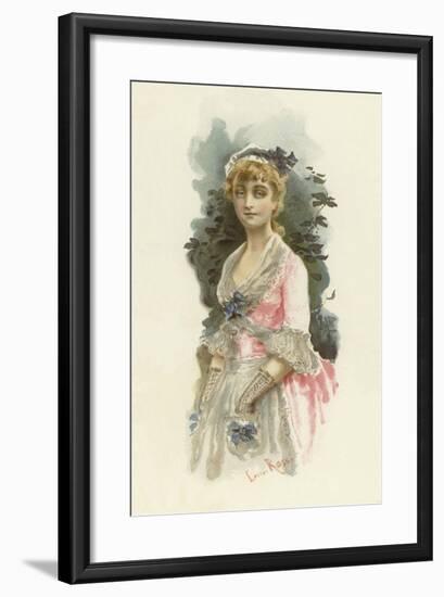 Illustration for the School for Scandal-Lucius Rossi-Framed Giclee Print