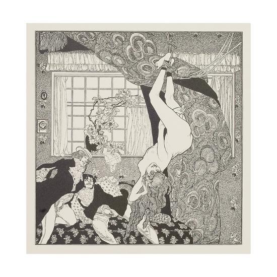 Illustration For The Tales At The Dressing Table By Choisy Le Conin Giclee Print Franz Von Bayros Art Com Franz Von Bayros Tales At The Dressing Table