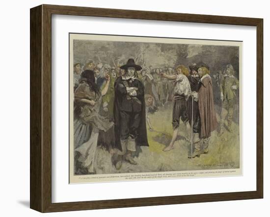 Illustration for the Vengeance of Dungarvan-William Hatherell-Framed Giclee Print