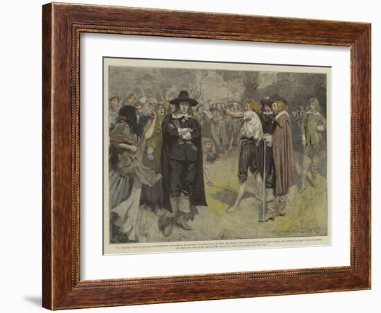 Illustration for the Vengeance of Dungarvan-William Hatherell-Framed Giclee Print