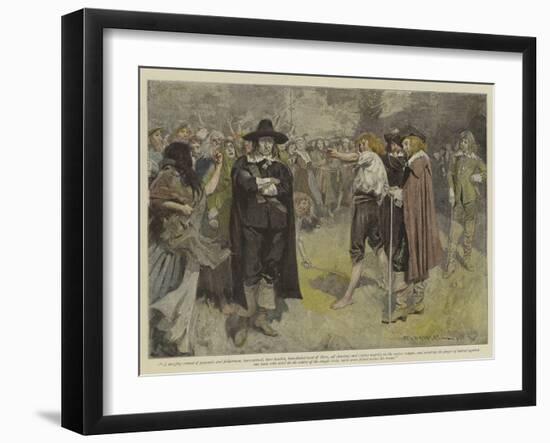 Illustration for the Vengeance of Dungarvan-William Hatherell-Framed Giclee Print