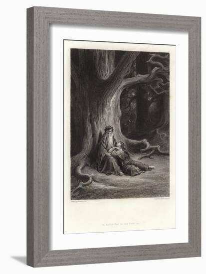 Illustration for Vivien by Alfred Tennyson-Gustave Doré-Framed Giclee Print