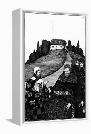 Illustration for "What the Old Man Does is Always Right"-Harry Clarke-Framed Premier Image Canvas