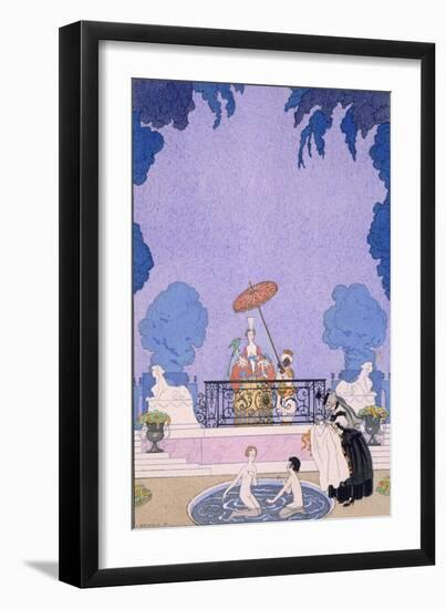 Illustration from a Book of Fairy Tales, 1920S-Georges Barbier-Framed Giclee Print