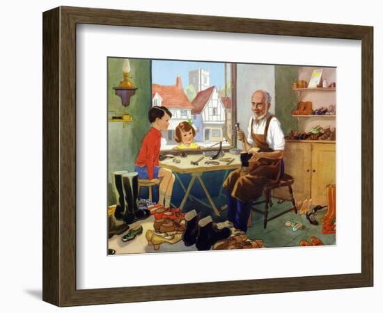 Illustration from a Children's Book, 1950s-null-Framed Giclee Print