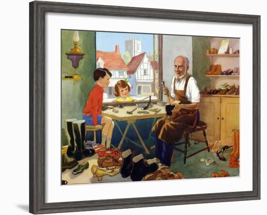 Illustration from a Children's Book, 1950s-null-Framed Giclee Print