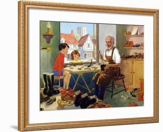 Illustration from a Children's Book, 1950s-null-Framed Giclee Print