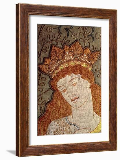 Illustration from Geoffrey Chaucer's Legend of Good Women, c.1875-William Morris-Framed Giclee Print