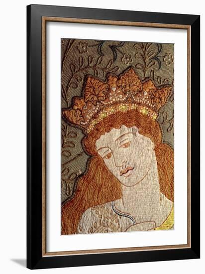 Illustration from Geoffrey Chaucer's Legend of Good Women, c.1875-William Morris-Framed Giclee Print