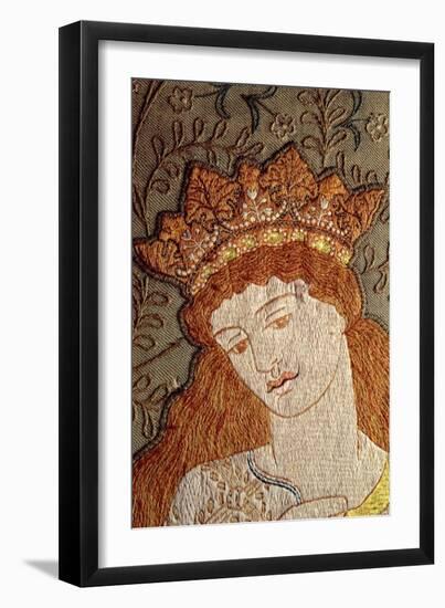 Illustration from Geoffrey Chaucer's Legend of Good Women, c.1875-William Morris-Framed Giclee Print